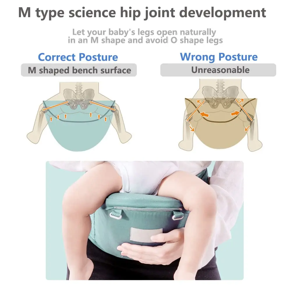 hot sell with bottle pouch  hip seat front baby carrier backpack for baby travel