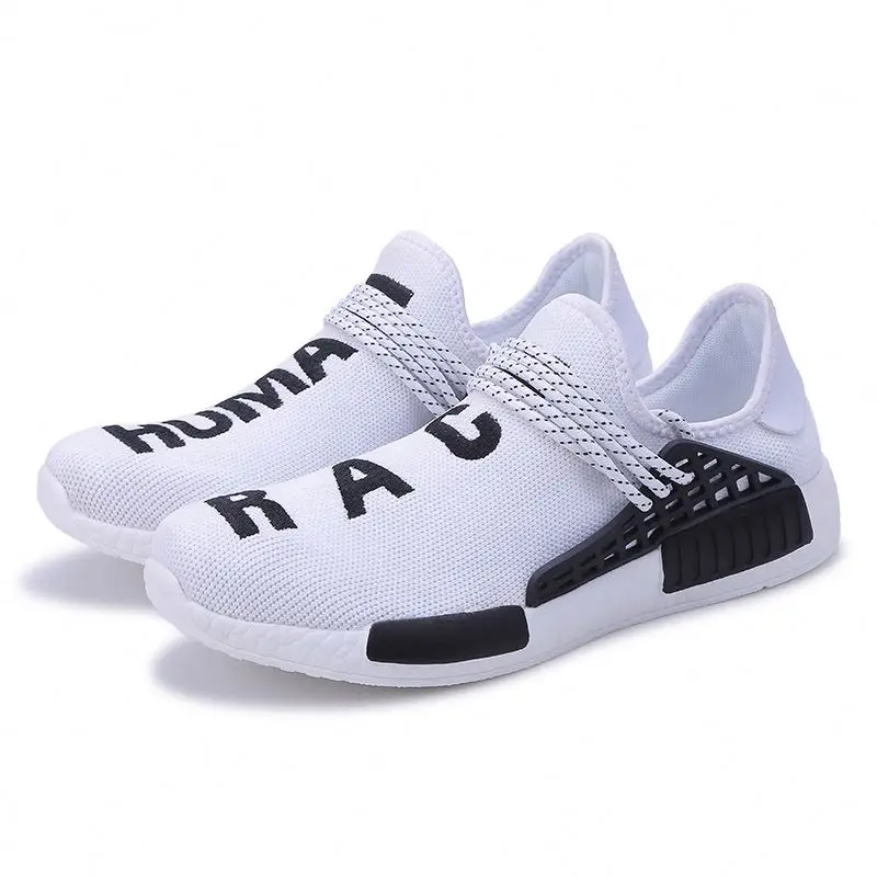 
SANMAO 2020 Fashion Custom Brand Big Size Human Race Breathable Men NMD Shoes Women Asia Fashion Sports Shoes 