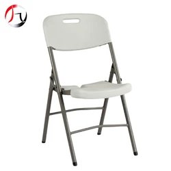 Strong good weight capacity wholesale HDPE outdoor foldable plastic party chair