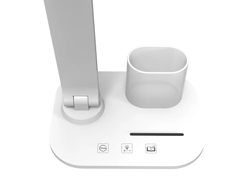 Factory Manufacture New Design Led Pen Holder Desk Lamp With Usb Rechargeable Portable Learning Table Light Lamps For Students