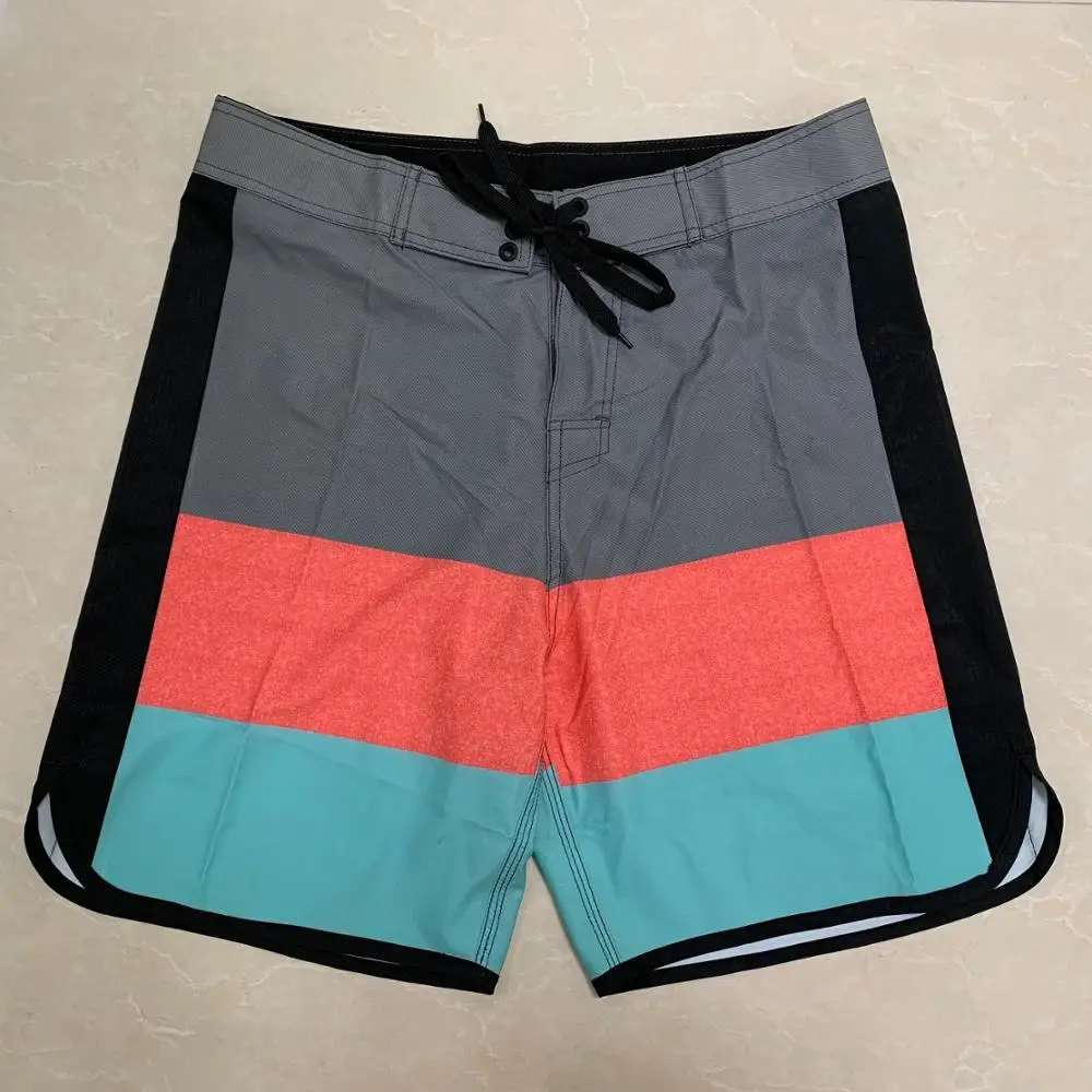 designer silicone rubber waterproof custom logo wholesale mens swim trunks
