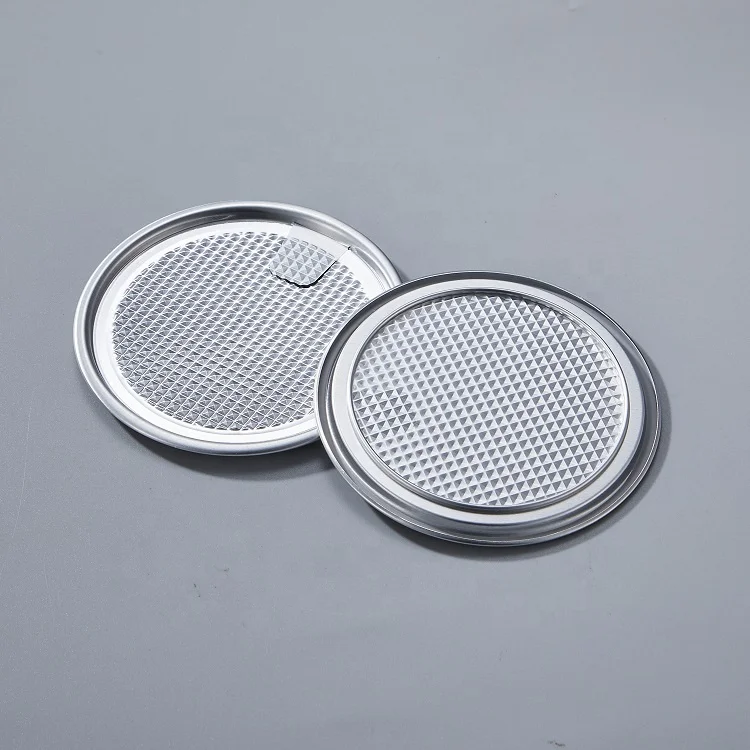 307# aluminum EOE plastic can use easy open lid