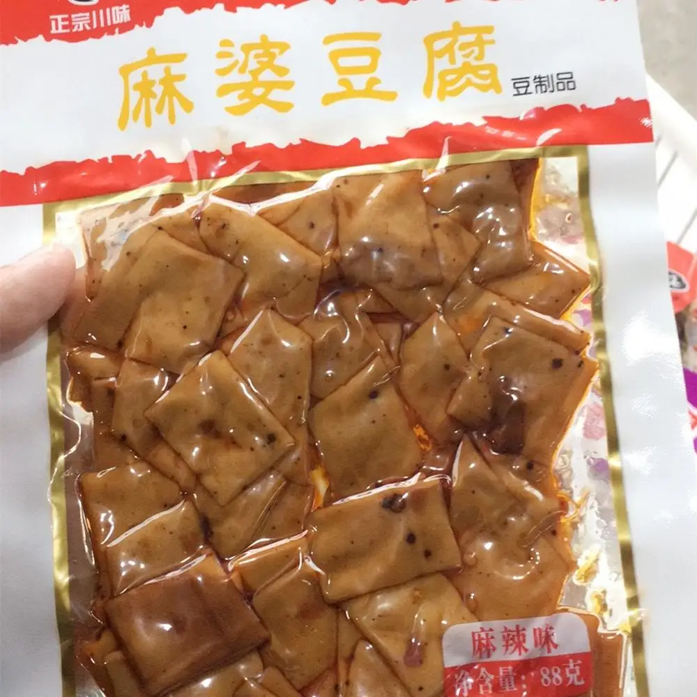 
Spicy mapo dofu flavor Beancurd hot Dried Tofu popular snack 