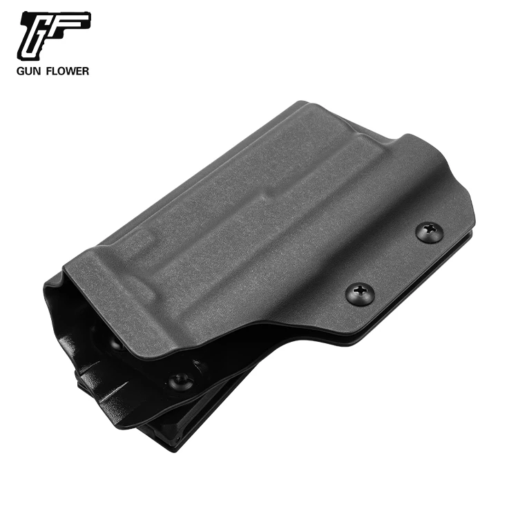 GunFlower Premium Kydex OWB Light Bearing Holster Compatible with Red Dot Optic Sight