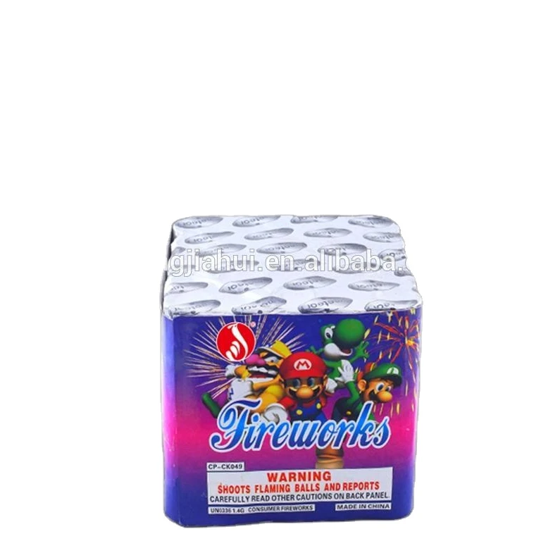 Factory Wholesale 1.4G UN0335 1.2 Inch 25shots Cake Fireworks