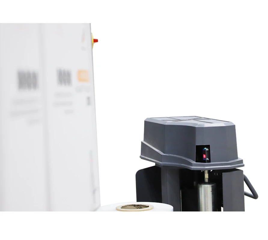  SMART WASP M type turntable Fully automatic pallet wrapping machine for forklift with 300% pre-stretch rate and CE