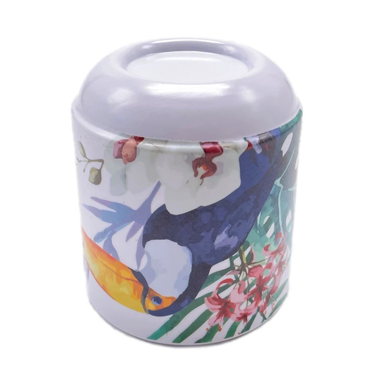 Wholesale customized printed cheap price plastic melamine Japanese style tea cups
