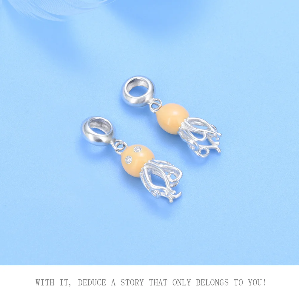 Non allergic 925 Sterling Silver Fashion Jewelry Bracelet Accessory Ocean Charm Pendant For Original Bracelet Bangle Women Gifts