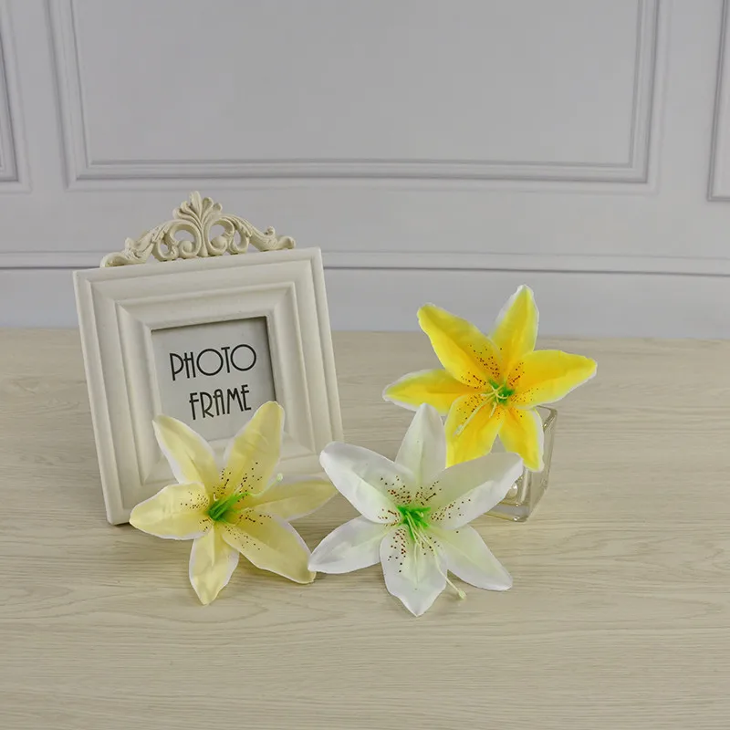 Искусственная Свадебная супинаторная гирлянда 10 цветов украшение 13 см шелковые цветы букет невесты парфюмерные лилии