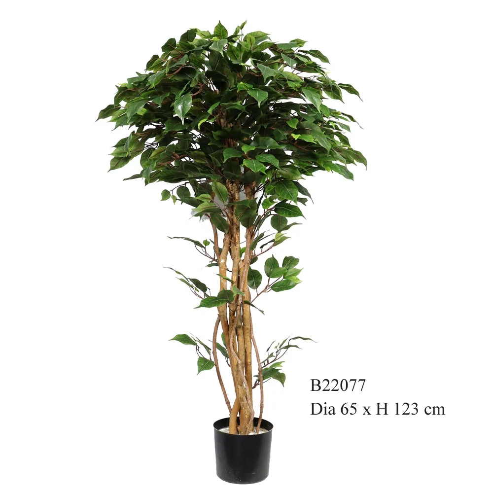 Artificial Plants  Ficus Trees  home potted garden decoration in pot outdoor indoor