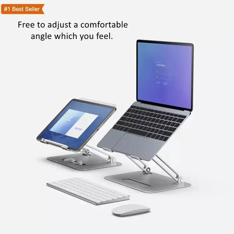Jumon Sellers Adjustable Universal Gaming Laptop Stand With Cooling Fan Compatible With All Laptops 14 To 17.3 Inches