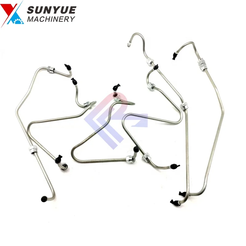 Трубопроводная труба 6D31 6D34 под давлением впрыска топлива для экскаватора Kato Kobelco SK200 HD700 HD820