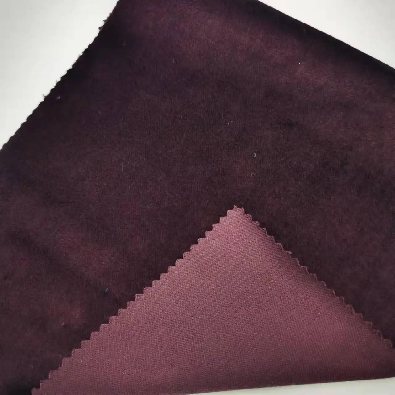 Wholesale W pile  cotton tencel velvet tencel fabric Girmes velvet fabric for garments