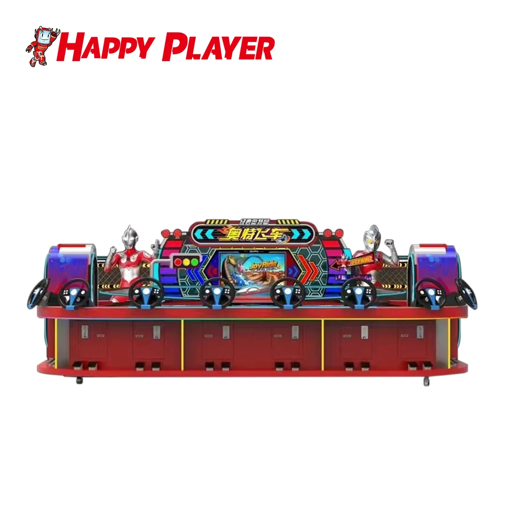 amusement game machines and parts for sale Ultraman IP Racing Car Slot Toys Coin Op arcade Games DIY Rail Way Track Edition Car