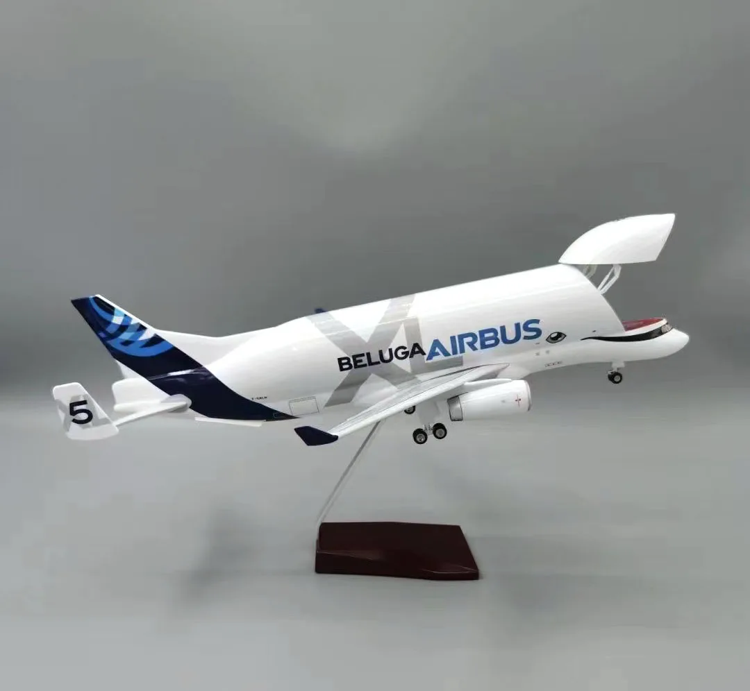 42CM A330-600ST airplane model 1:150 Resin Super Beluga hot selling aircraft model for collection Holiday gift customizable