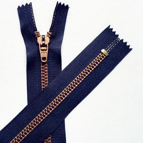 factory wholesale custom Auto Lock Custom Metal Zippers 5#  Zipper Pull Detachable Zipper Fashion Metal