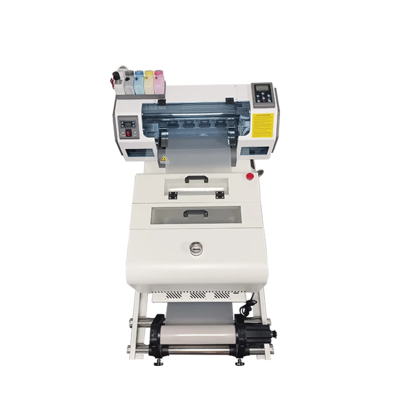 Wholesale Mini A3 DTF all in one printer dual XP600 I600 head with power shaker dtf printer for t-shirt printing