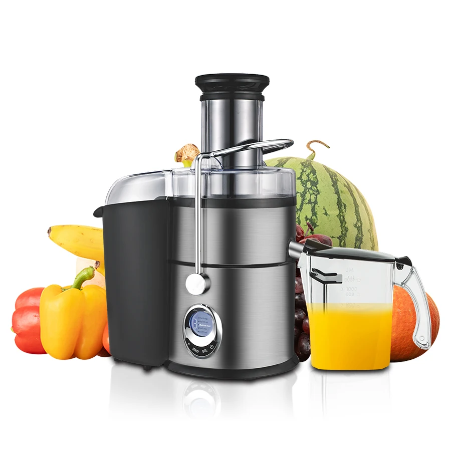 Canmax 800w Large Commercial Orange Juicer  Automatic Fruit Juicer Extractor Machine Big Mouth Professional Orange Juicer