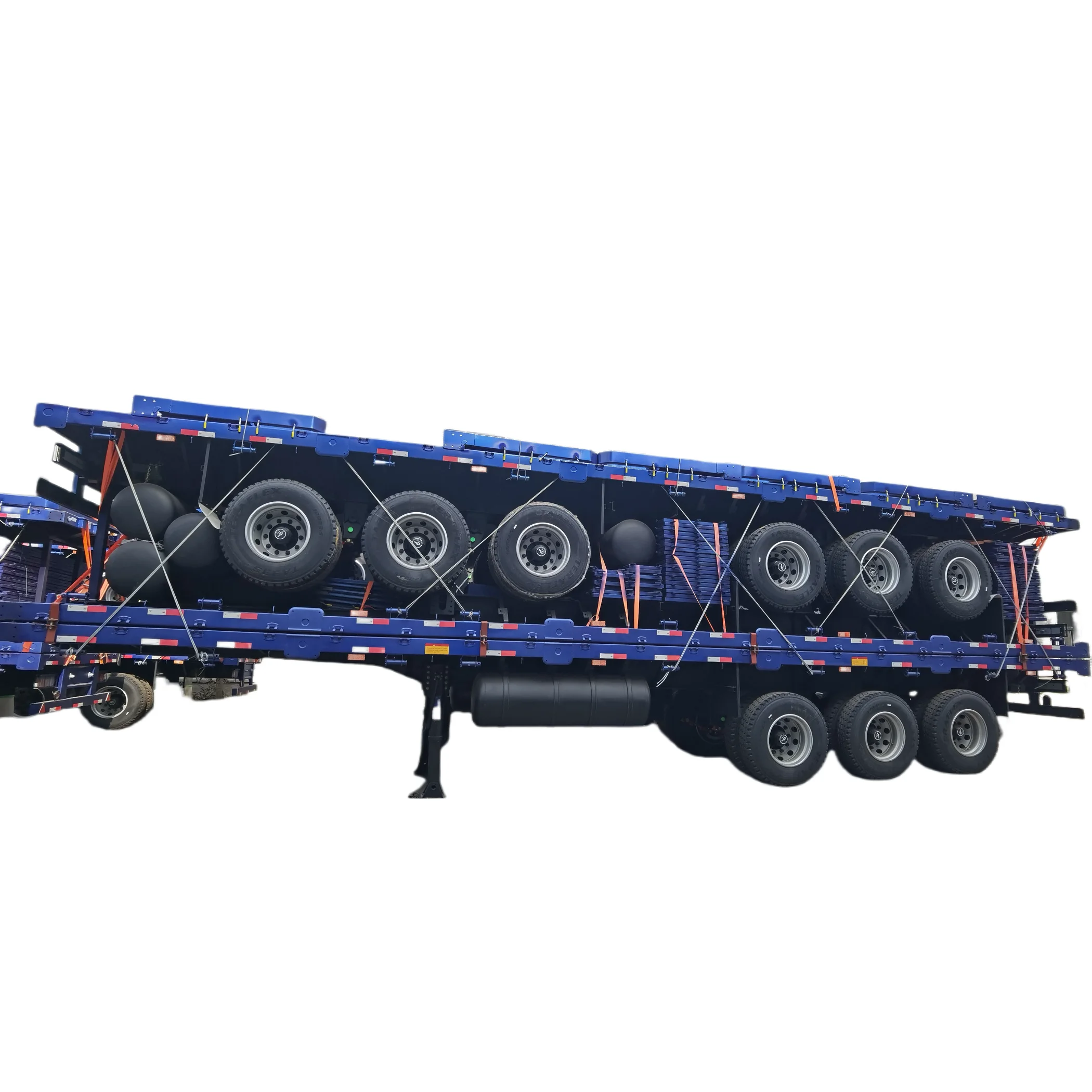 High quality and hot selling Flatbed Container Trailers from 2024 factory