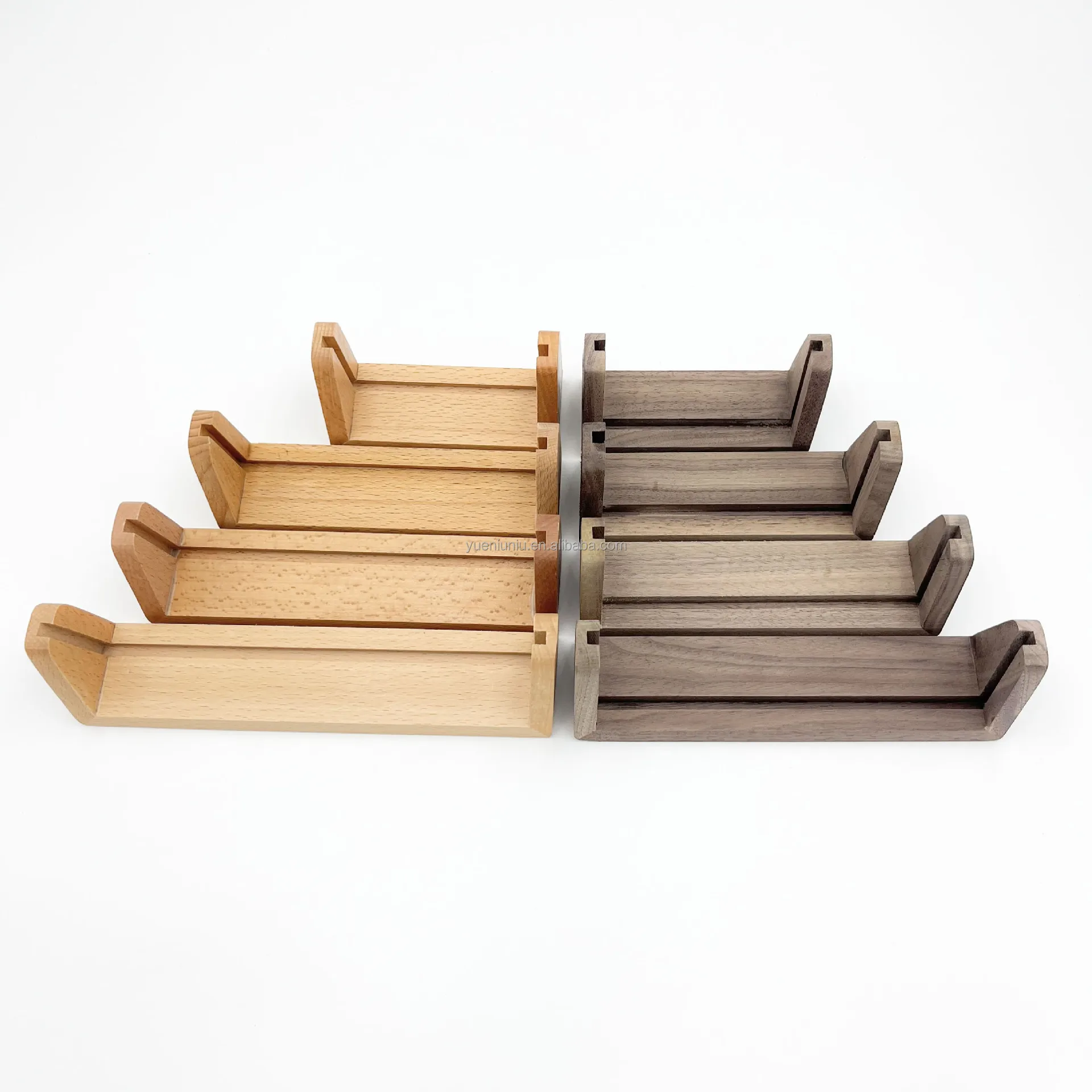 Wholesale Custom Diy Home Decor Wood Photo Frame Stand Base Acrylic Display Led Night Light Lamp