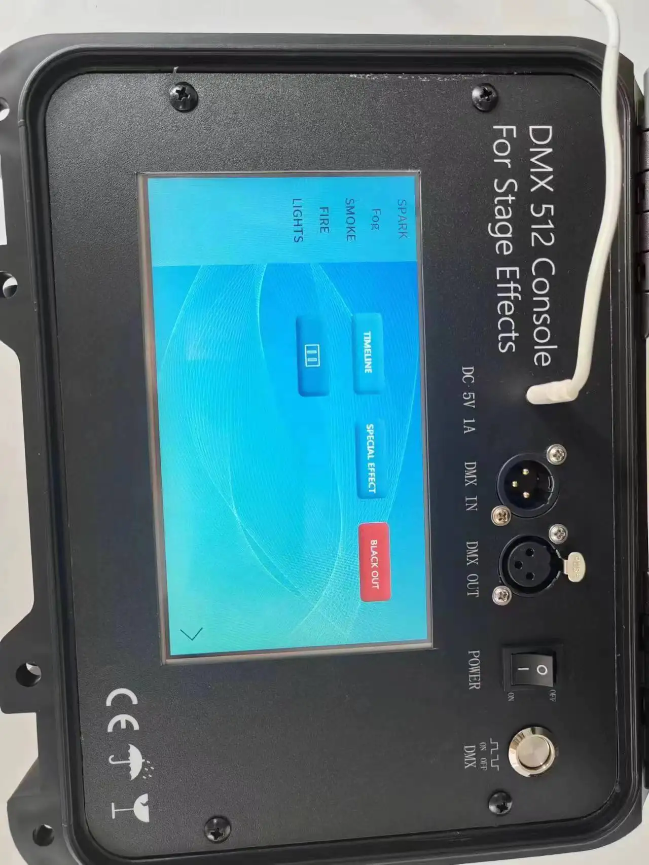 Factory DMX512 Controller Stage Lighting Debugging Console Dimmer For Nightclub