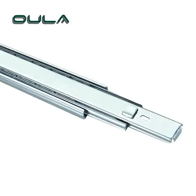 45mm 10 Inches Heavy Duty Ball Bearing Drawer Undermount Hook Slides Rail for Kitchen Cabinets Home Bedroom Furniture Hardware