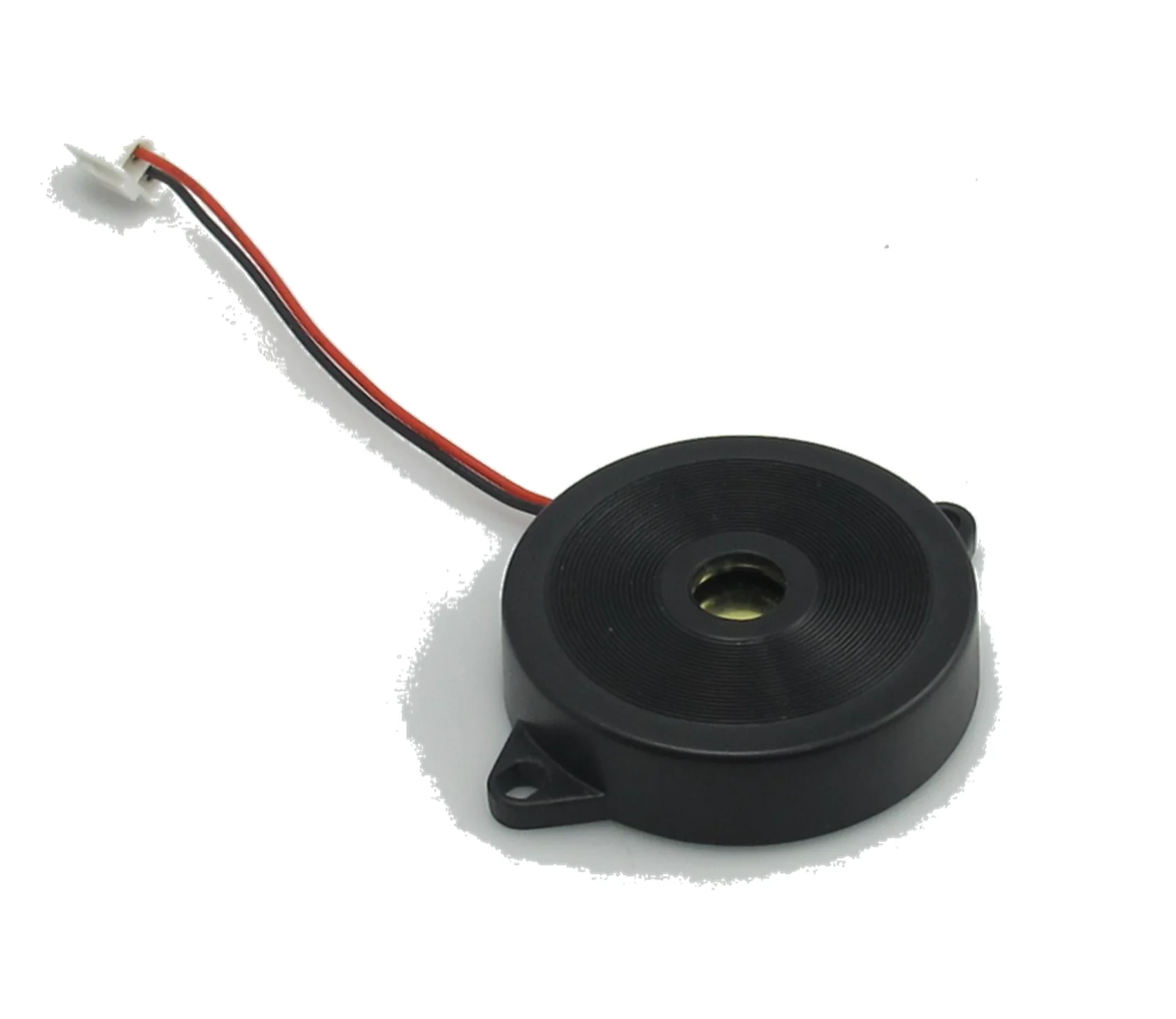 AUDIOWELL D34.5*8.5mm 1600Hz 85db Piezoelectric Passive Lead Wire Buzzer for Automotive Electronics