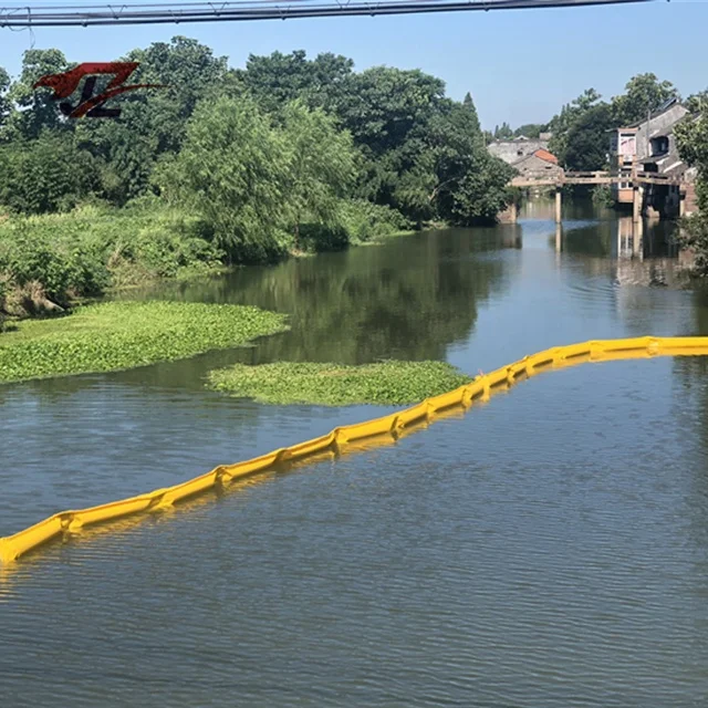 ПВХ поплавок типа морских водорослей Барьерный бум для разлива масла для морской рыбалки