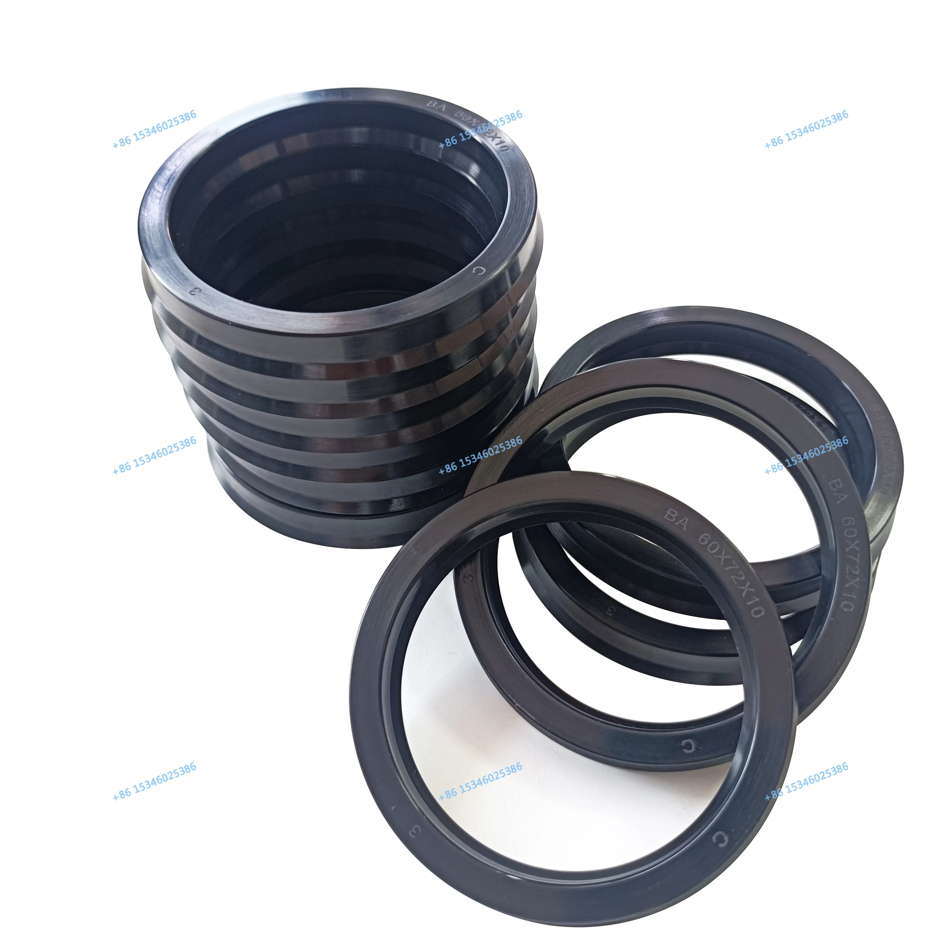 BA with NBR O ring shaft with low pressure mechanical seal ring hydraulic cylinder oil seal