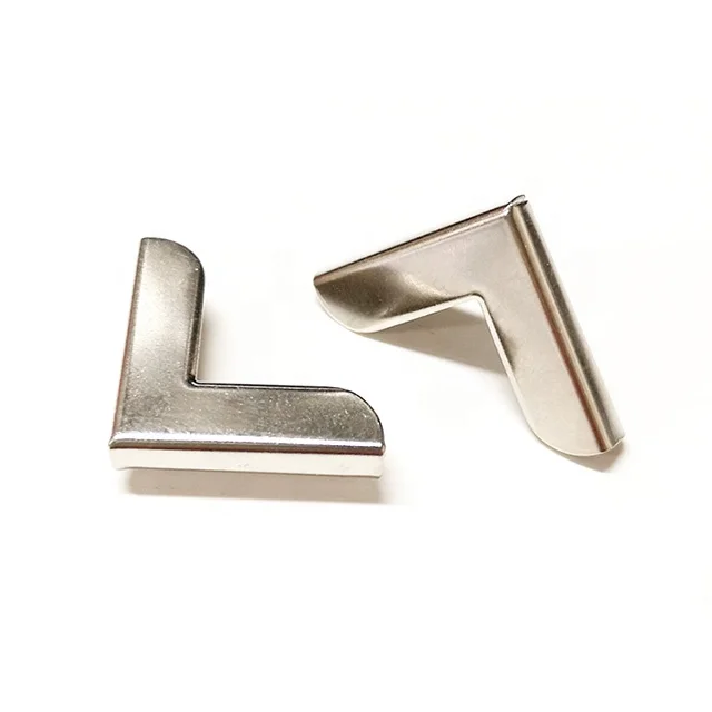 20MM nickel color book edge metal corner for diary book protection