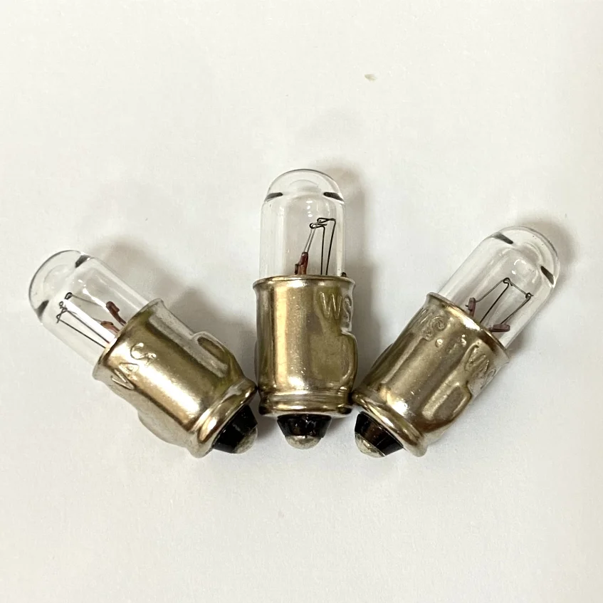 auto bulb socket Ba7s Car indicator lights 12V 2W miniature screw base light bulbs tungsten filament lamp