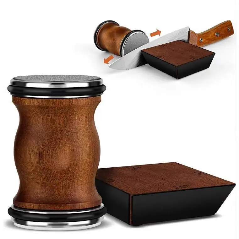 hot sale 2024 new 4 angle wood Rolling Knife Sharpener Tool for Kitchen Knives Knife Sharpener