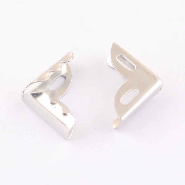 Small Decorative Metal Book Corner Protector for Album Menu Diary Cover