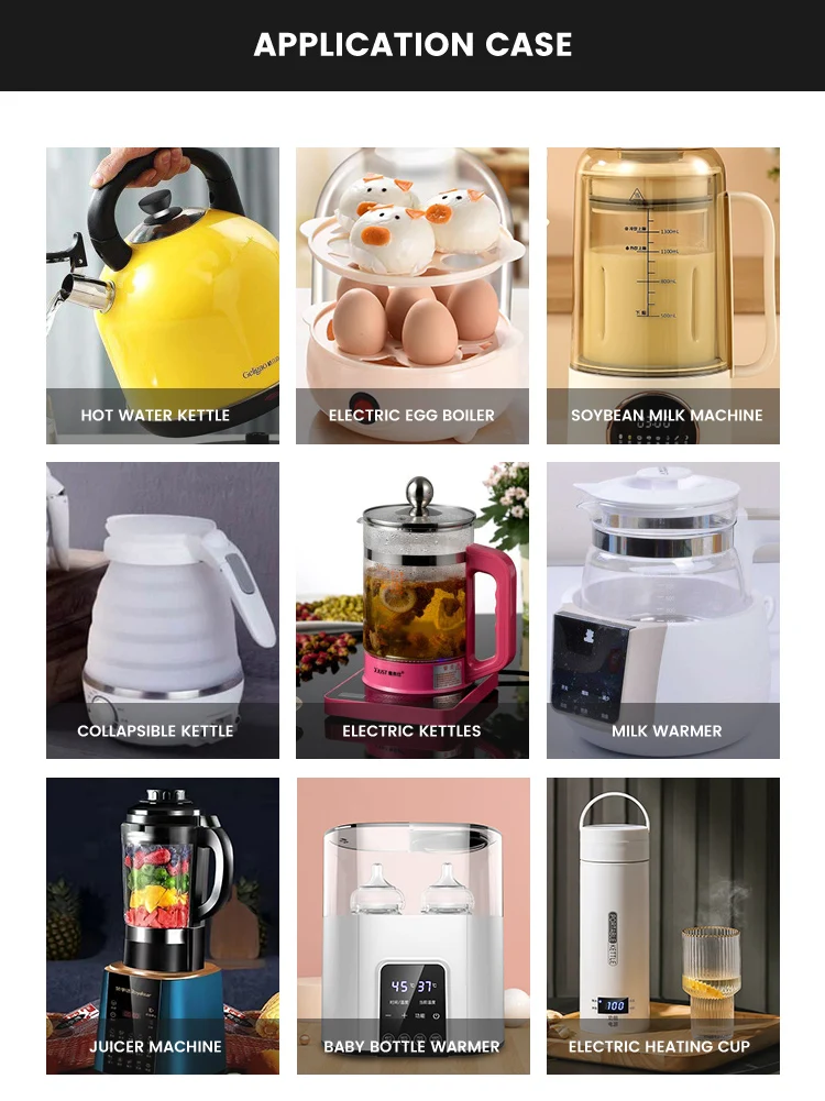 Top quality aluminum heating element tube coffee maker electric kettle heating element