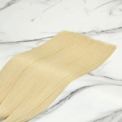 Human Hair Extensions Factory Vendor With Lace Clip Hair Extensions Support Customization Double Draw Braiding Hair Extensions