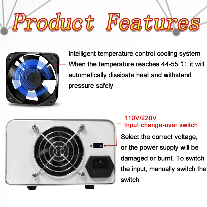 New Product Longwei PDS3010M Adjustable Variable 30V10A Lab Power Supply Switching Bench Source Bench Dc Power Supply