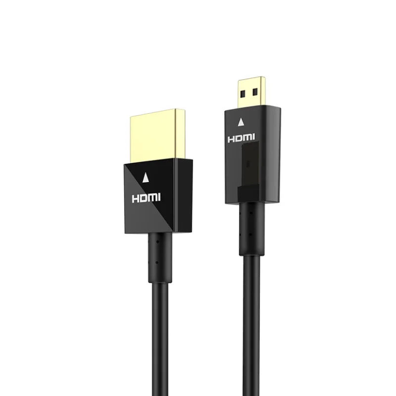 High definition wire gold plated support 3D 4K 60HZ Video Ultra  Type A to Type D Micro HDMI to HDMI  Cable
