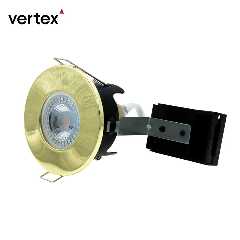 IP65 Waterproof GU10 Down Light Aluminum IC Rated Flicker Free COB Down Light Housing CCT 50W Gu10 Fire Rated Downlight