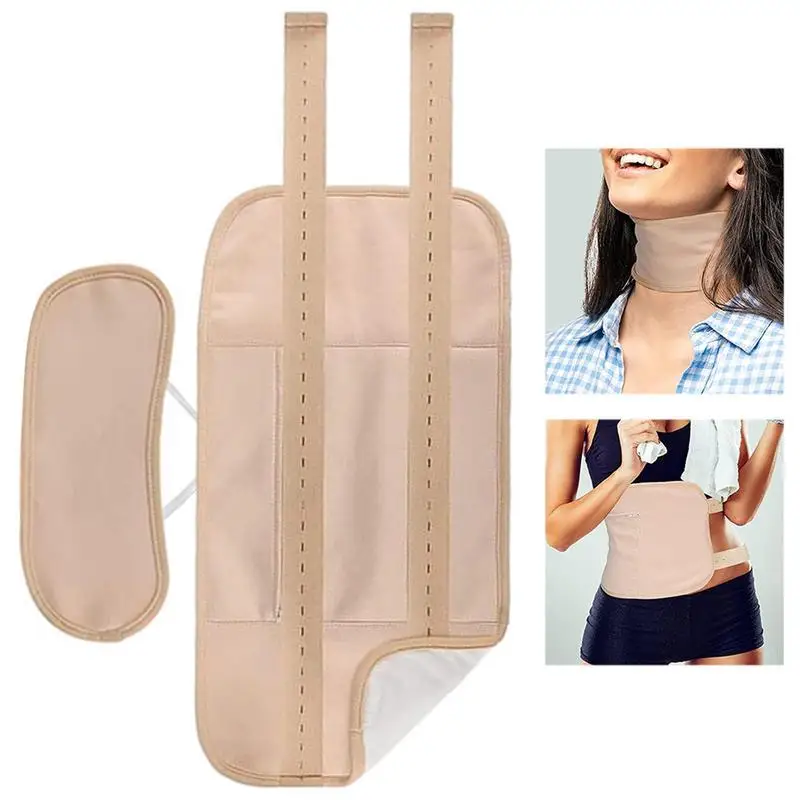 Castor Oil Pack Compress Reusable Castoroil Pack Kit Castoroil Pack Wrap For Liver Detox & Comfort Sleep Fit