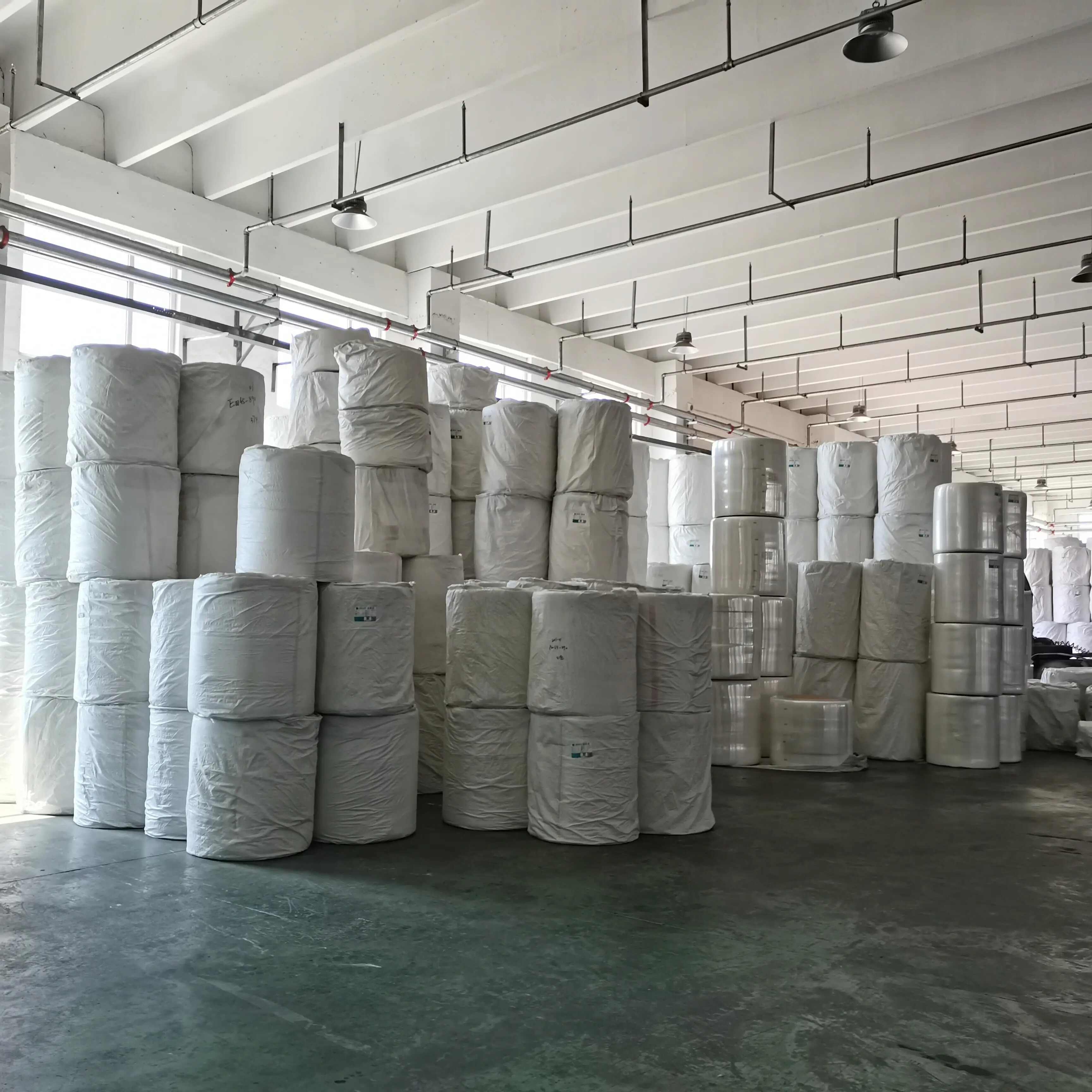 Custom raw material 40gsm cotton sms medical spunlace  printed nonwoven fabric rolls for wet wipes