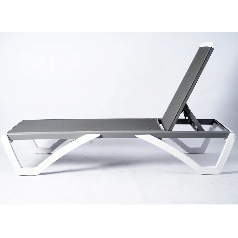 Регулируемый, откидной, для отдыха на открытом воздухе, патио, пластиковый каркас, шезлонг из ротанга, ПВХ, сад, бассейн, отели, гостиная, парк, промышленный