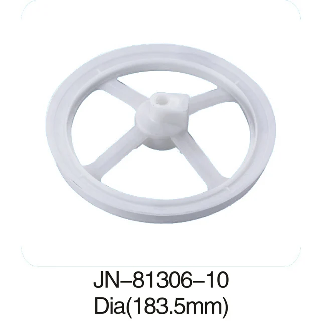 JN-81303-12 Factory Supply  Washing Machine Pulley Parts Durable Plastic Spare For Washing Machine Pulley
