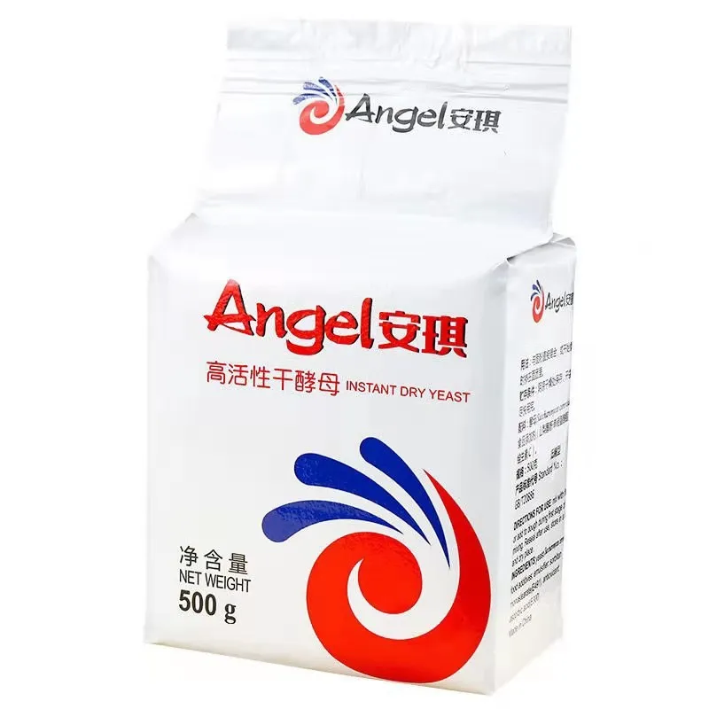 
Instant Dry Yeast 500g Packing Packaging Powder Weight Sugar Form Shelf Bread Raw Origin Super Vacuum Type Life Size Product ISO 