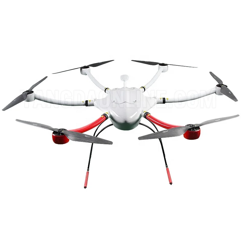 YANGDA Long Endurance Hexacopter Drone Frame for Professional Industrial Heavy Lift Delivery UAV Carbon Fiber