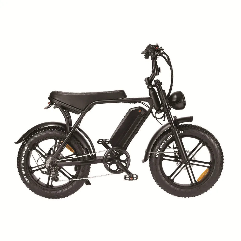 OUXI V8 NL Warehouse Ready Stock Electric Bike 250w 20inch Fat Tire E-bike Urban Adult Fatbike 25km/h aluminum Electric Bicycle