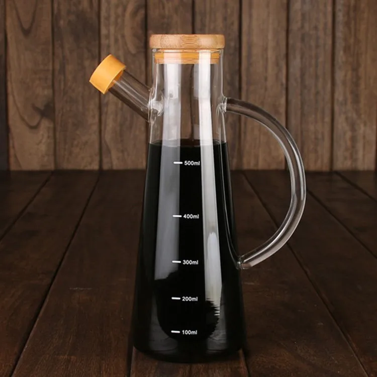 Glass Olive Oil Bottle Vinegar Saude Bottle for Oiler cruet condiment packing