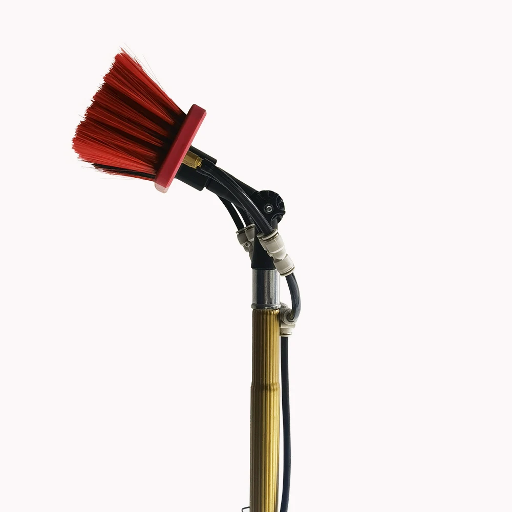 Multi-functional 11M Aluminum Telescopic rod machines extension Pole Long Handle for Window,Car,Shower Glass Door Cleaning