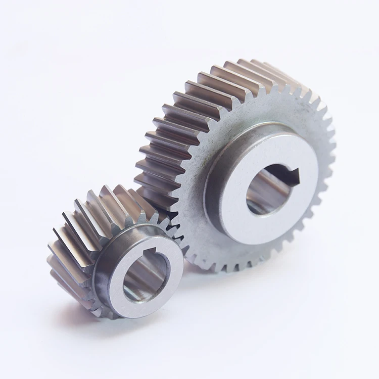 
Quality durable machine parts 20CrMnTi steel pinion spur gear set 