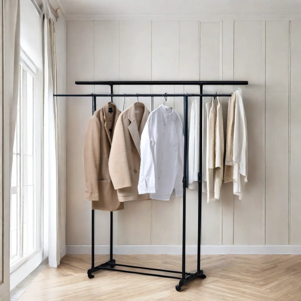 New Design Clothes Hanger Drying Rack Wholesale Customized Clothes Hanger Rack Stand