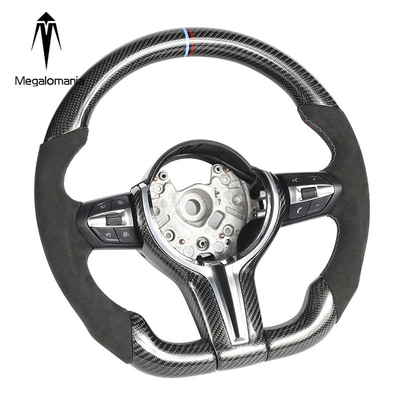 Углеродное Рулевое колесо для BMW F30 F31 F32 F10 F20 F22 F15 F16 X1 X3 X4 X5 X6 Спортивная Коробка PU прочный автозапчасть 1 лет